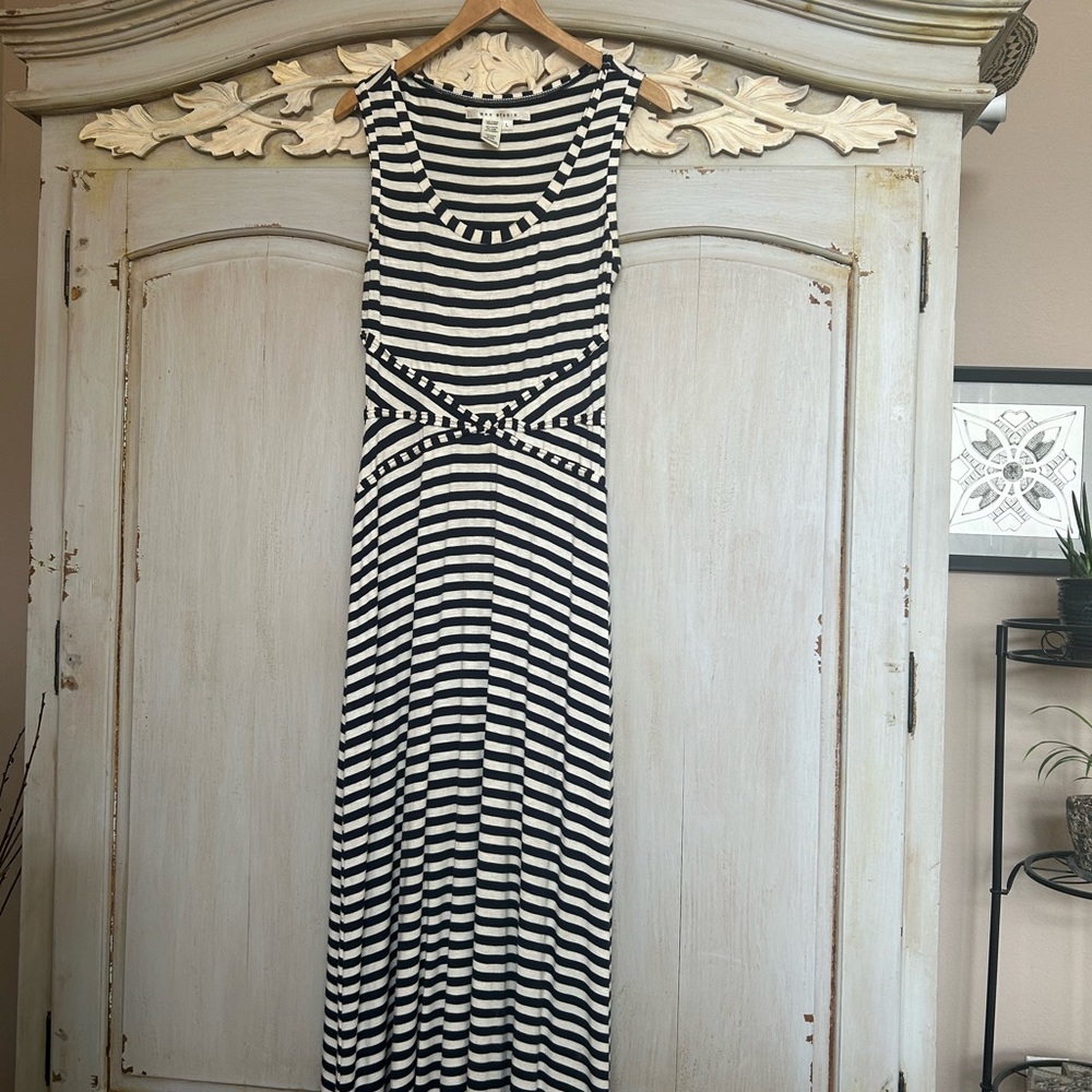 Max Studio striped maxi sz XL